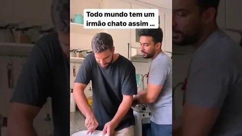 Se você tem um irmão assim comenta #meme #indiretas #comedia #humor