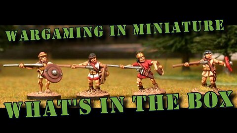 🔴 What's in the Box ☺ Plastic Soldier Company 15mm Spanish Caetratii Unit