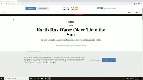 The earth is older than the Sun (The Bible was right)