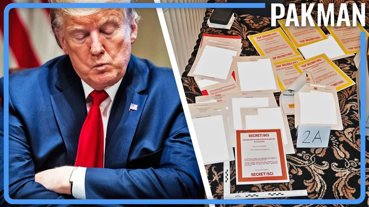 PHOTOS: Trump Caught with Secret Docs
