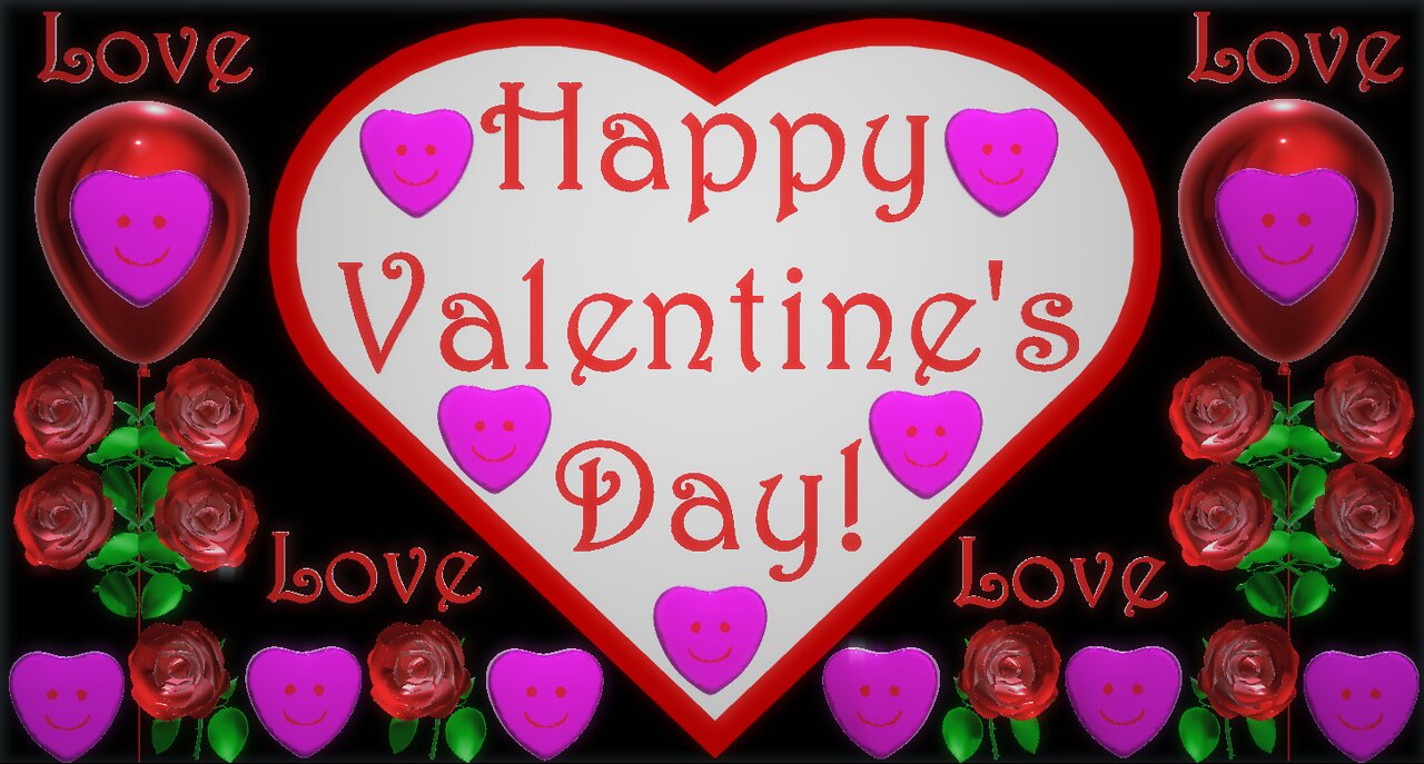 Happy Valentine's Day - From Happy Birthday 3D - Video Card