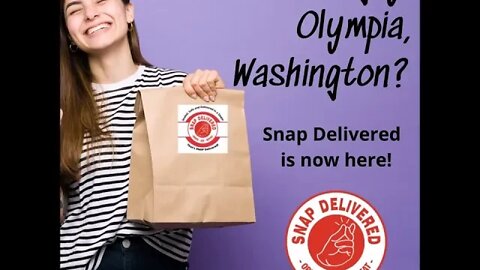 Delivery app Drivers Wanted - Snap Delivered Now Open In Olympia Washington