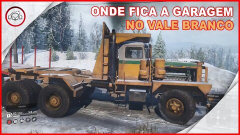 SnowRunner, Como Encontrar A Garagem No Vale Branco, Gameplay PT BR, #4