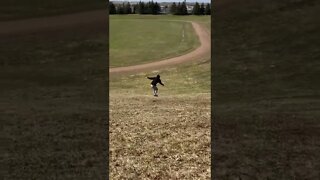 Wiping out on a longboard