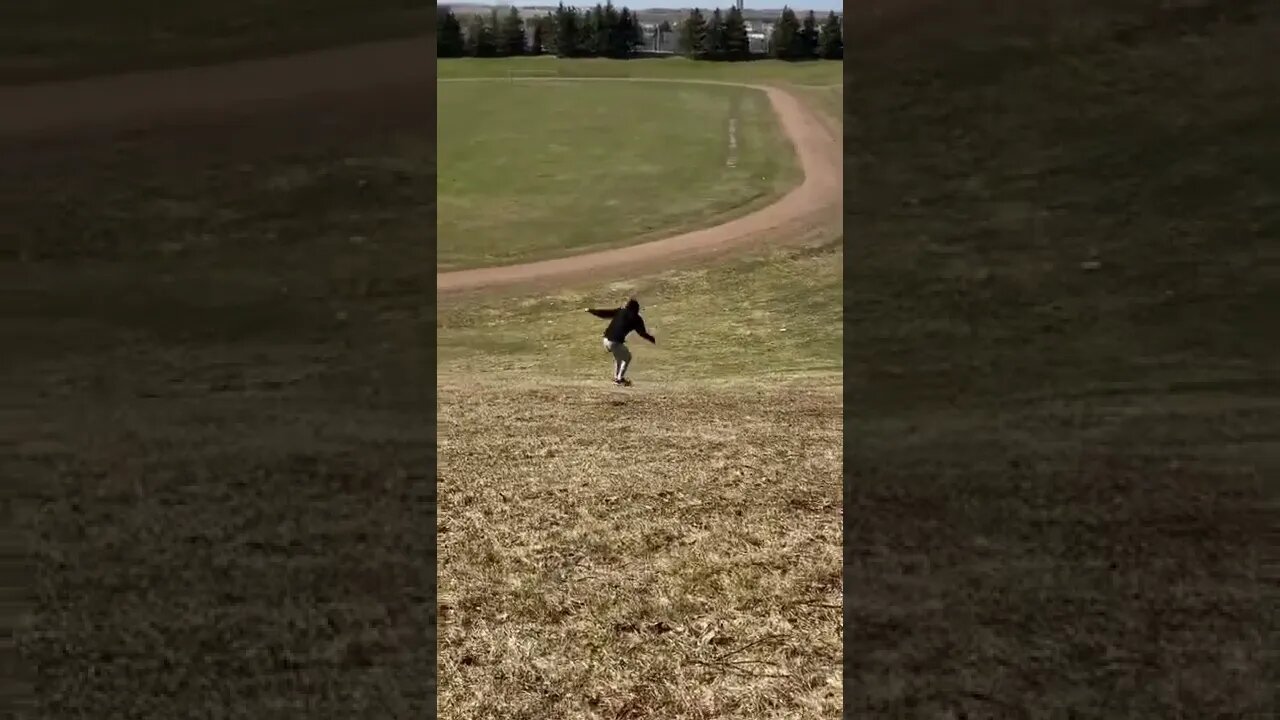 Wiping out on a longboard