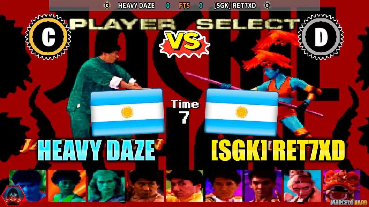 Jackie Chan in Fists of Fire (HEAVY DAZE Vs. [SGK] RET7XD) [Argentina Vs. Argentina]