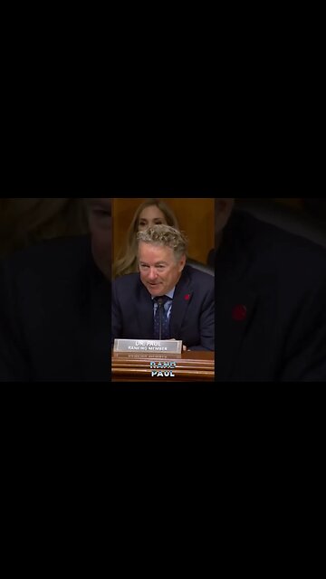 Rand Paul, The Greatest Purveyor Of Disinformation Has Been The U.S. Government