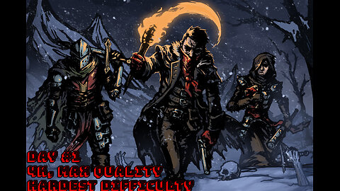 Darkest Dungeon II | Day #1 | 4k Max Quality | Hardest Difficulty