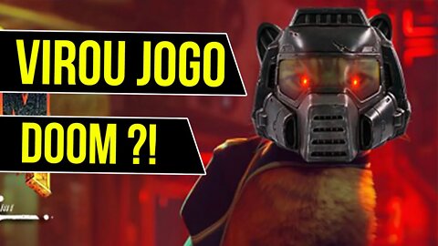 Stray - Jogo do Gato virou jogo de TIRO ?! DOom Stray Mod