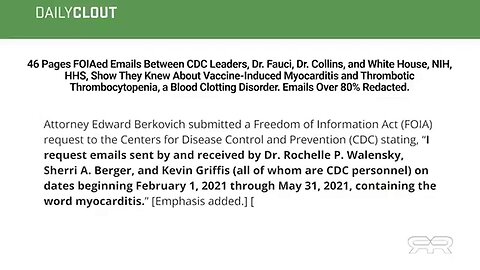 Biden's admin knew 2+ years ago the COVID Vaccines were Killing People and Hid Data from the Public!