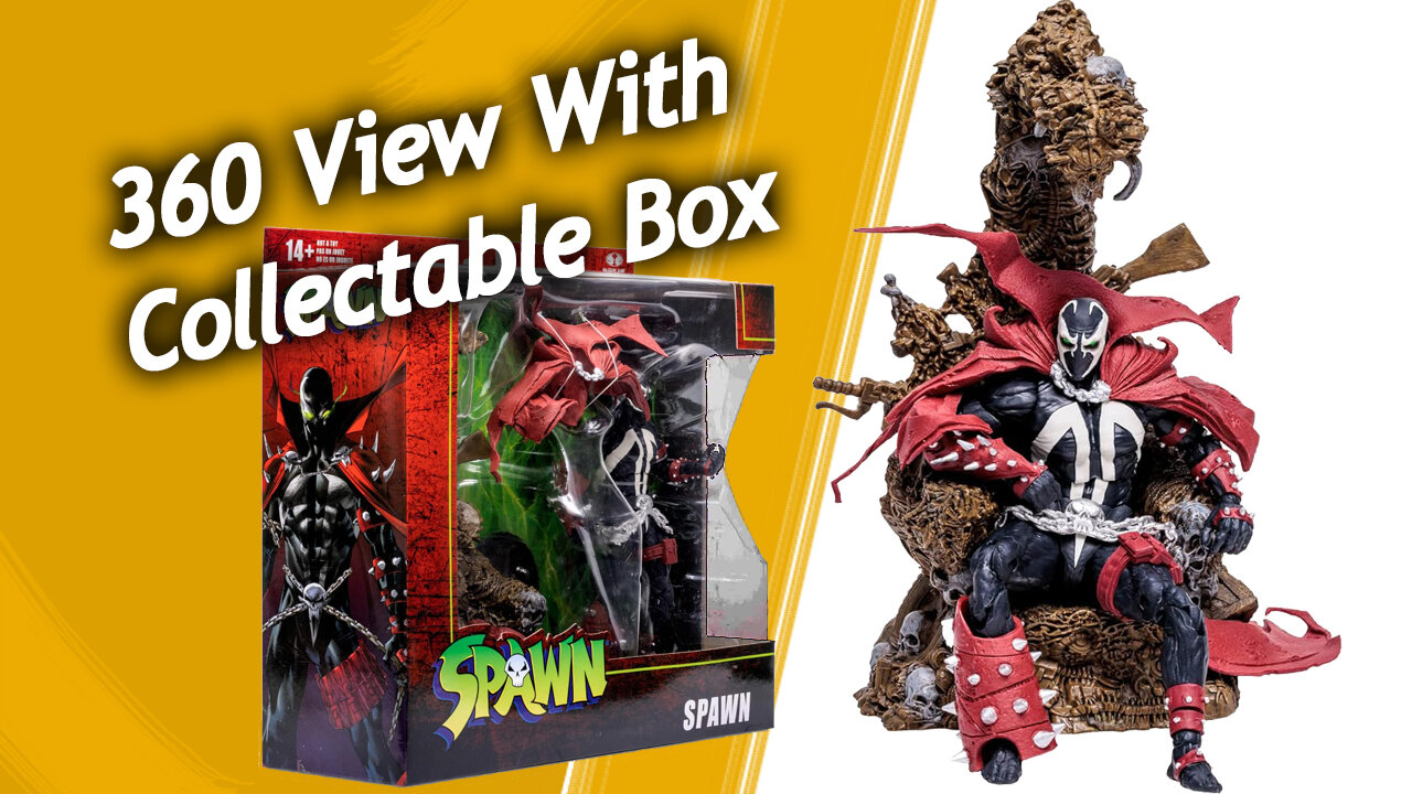 Spawn Action Figure with Thrown Deluxe Box Set McFarlane Toys, Collectables, 360 View, Product Links