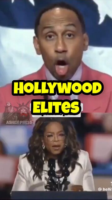 Stephen A Smith blasts Kamala-Supporting, Hollywood Elites