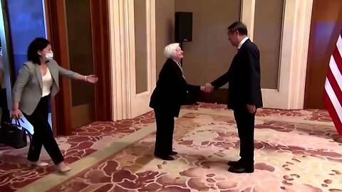 Biden Treasury Sec. Janet Yellen Repeatedly Bows To Chinese Vice Premier In “Diplomatic Faux Pas”