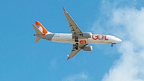 Boeing 737 MAX 8 PS-GPD vindo de Belém do Pará para Fortaleza