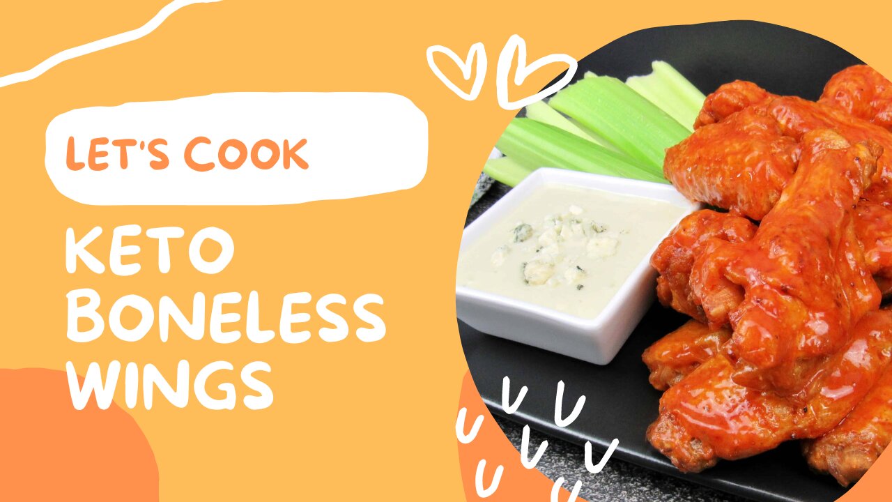 KETO Boneless Wings | Keto Recipes | Low Carb Recipes