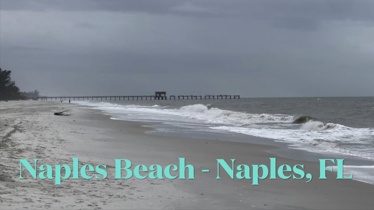 Naples Beach After Ian (Widescreen) #4K #ASMR #HDR #DolbyVision #ASMR.