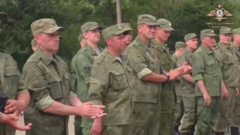 The servicemen of the 100th OMSBr received well deserved awards from the Ministry of Defense