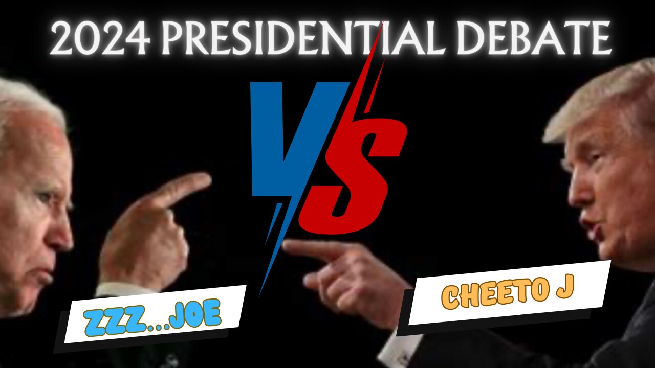 2024 Presidential Debate 🚨Sleepy Joe v. Cheeto Jesus🚨