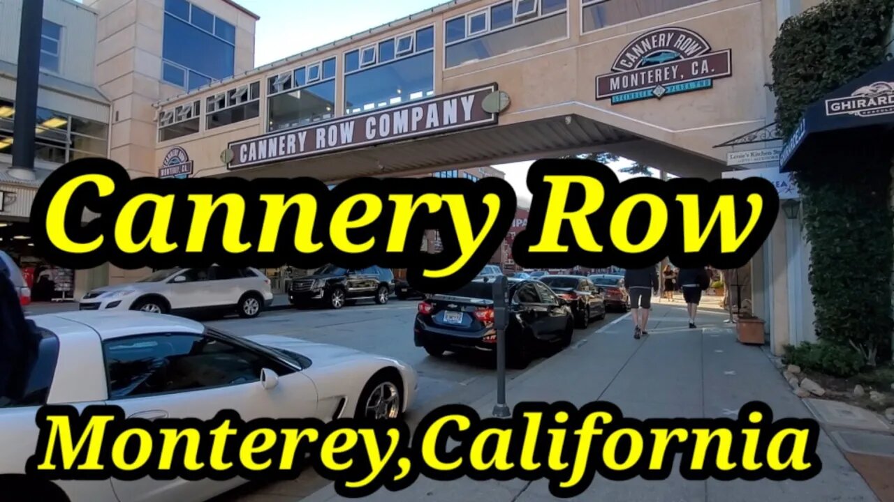 Monterey, California - Cannery Row, San Carlos Beach, Pacific Grove, Harbor seals- walking tour