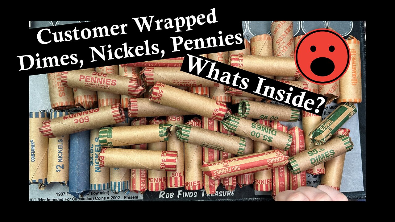 Dimes, Nickels, Pennies from Bank
