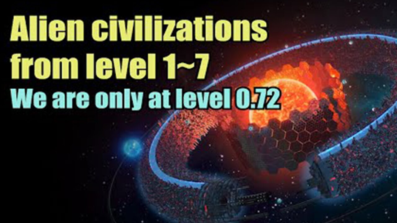 ALIEN CIVILIZATIONS from level 1 to level 7. We are ONLY at level 0 .72