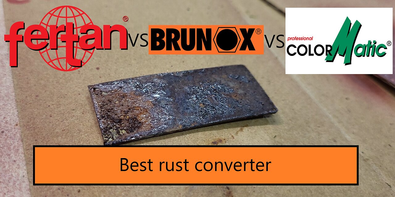 The Best Rust Converter !!! [Brunox Fertan ColorMatic]
