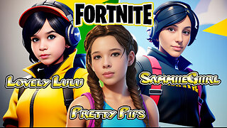 Lovely Lulu + SammiieGiirl + Pretty Pips | Ultimate Team Up | Fortnite