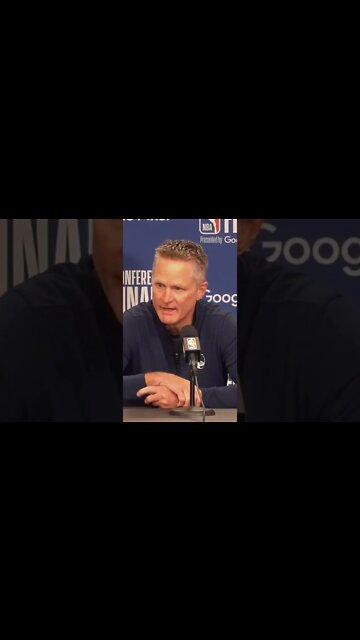 Emotional Steve Kerr speaks on the Tragedy in Uvalde, Texas #shorts