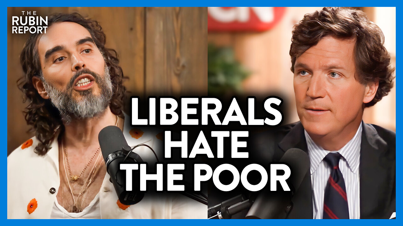 Russell Brand Tells Tucker Carlson What Liberals Say Behind Closed Doors