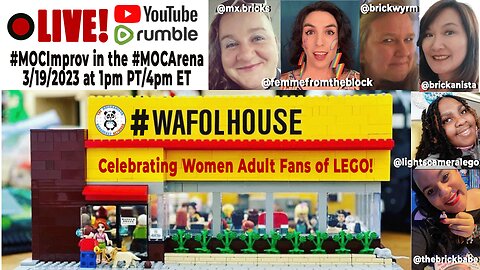 #MOCImprov in the #MOCArena with the #WAFOLHouse !!!