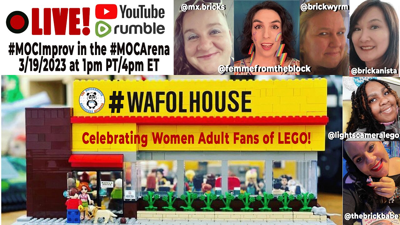 #MOCImprov in the #MOCArena with the #WAFOLHouse !!!