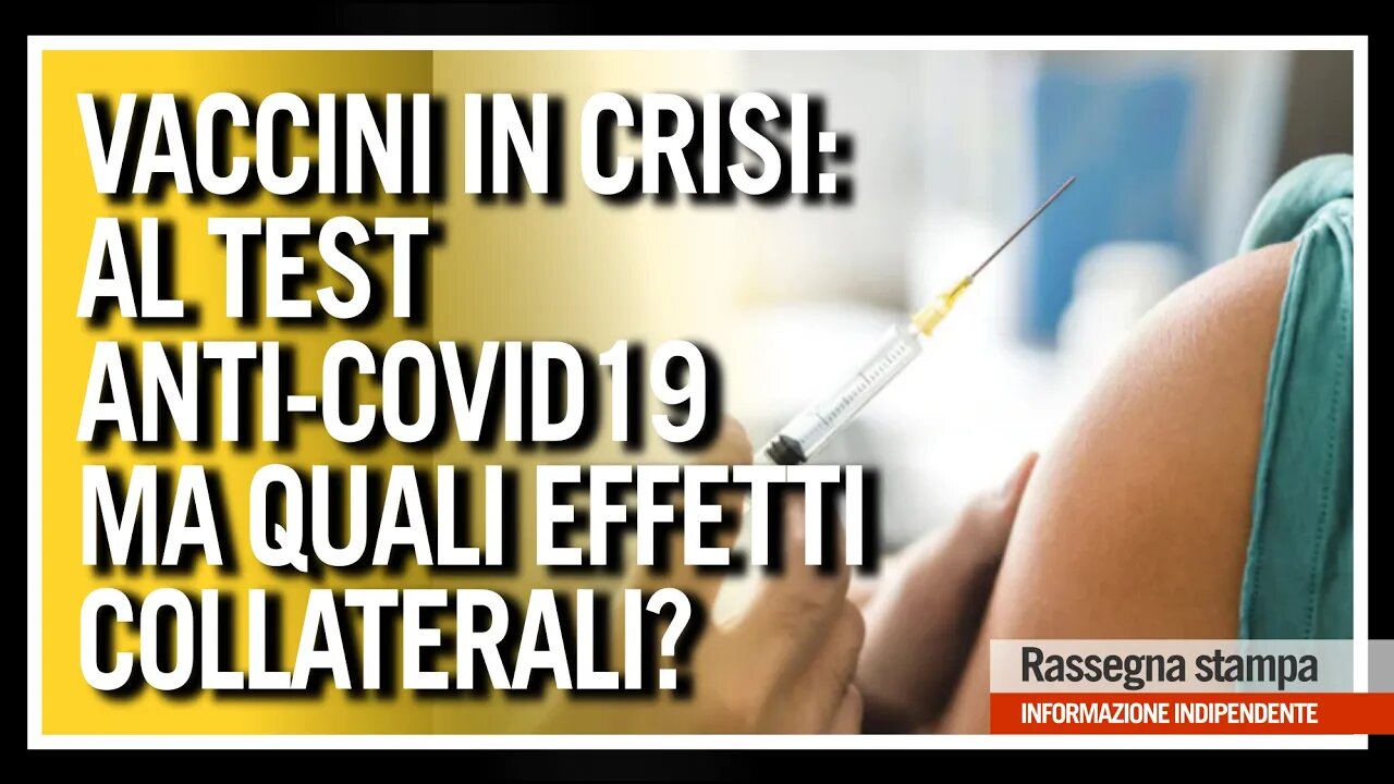 Vaccino Covid: reazioni per l'81% dei volontari - TG CDC & Vero Giornale - 10 Luglio 2020