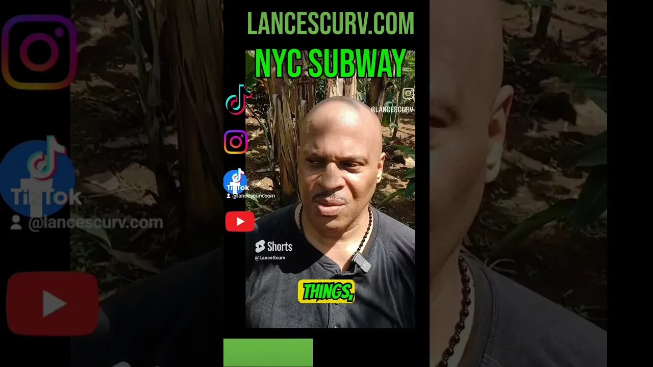 THE VERY DANGEROUS NYC SUBWAY SYSTEM! |LANCESCURV.com | @LanceScurv#subway #newyorkcity #nycsubway