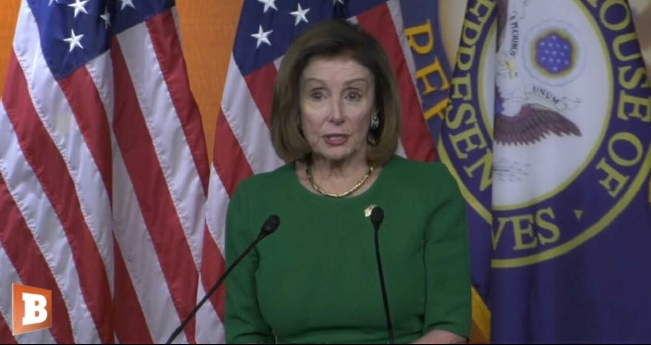 LIVE: Nancy Pelosi holding news conference…