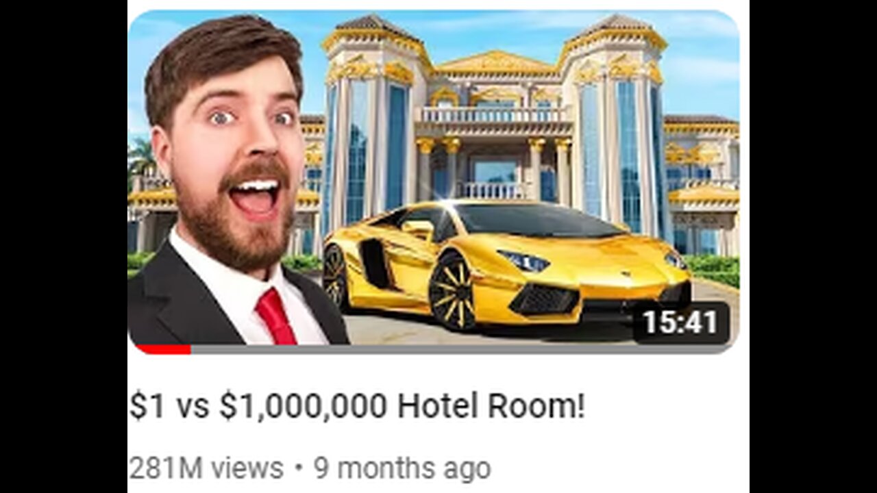 $1 vs $1,000,000 Hotel Room!