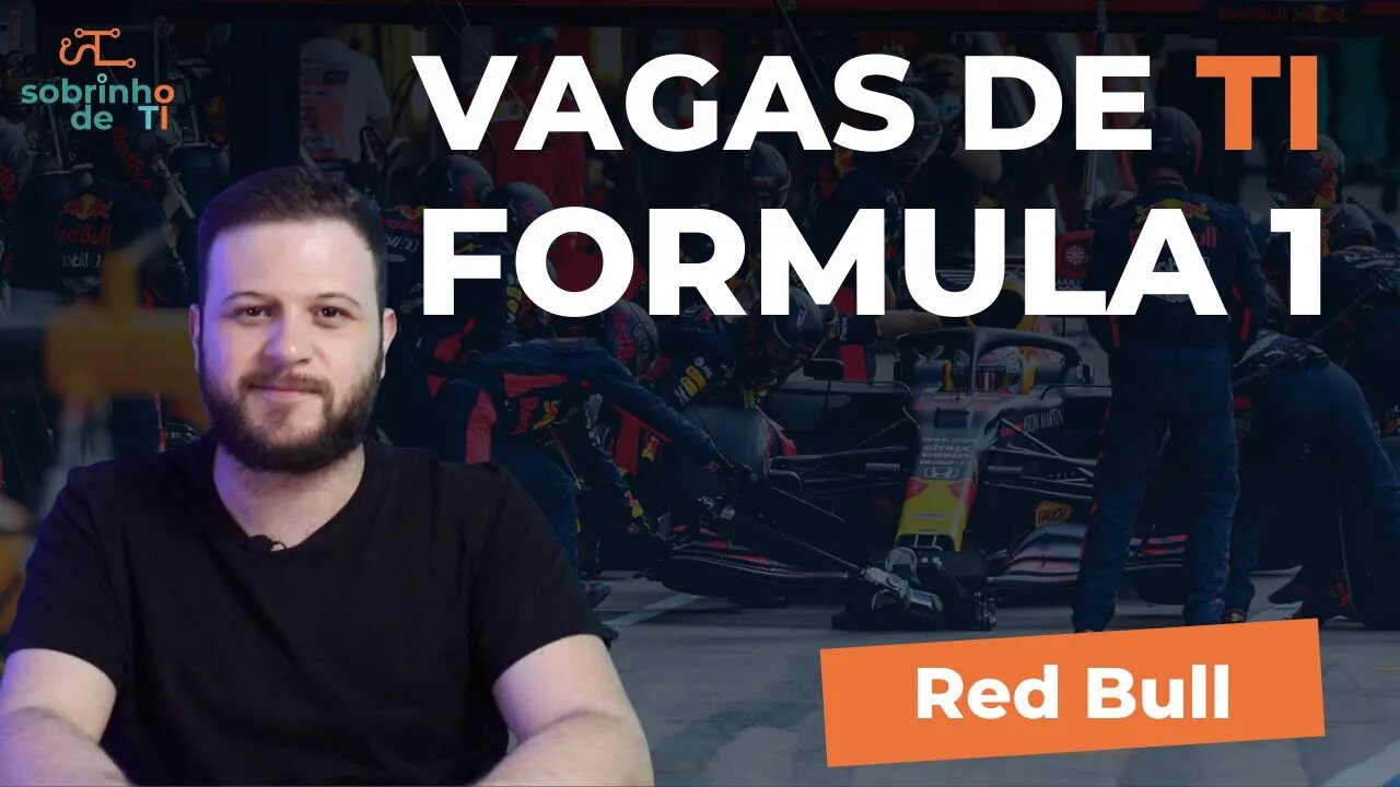 VAGAS DE TI NA FORMULA 1 | RED BULL RACING