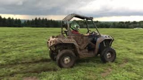 2015 Polaris Ace 570 Trail Riding