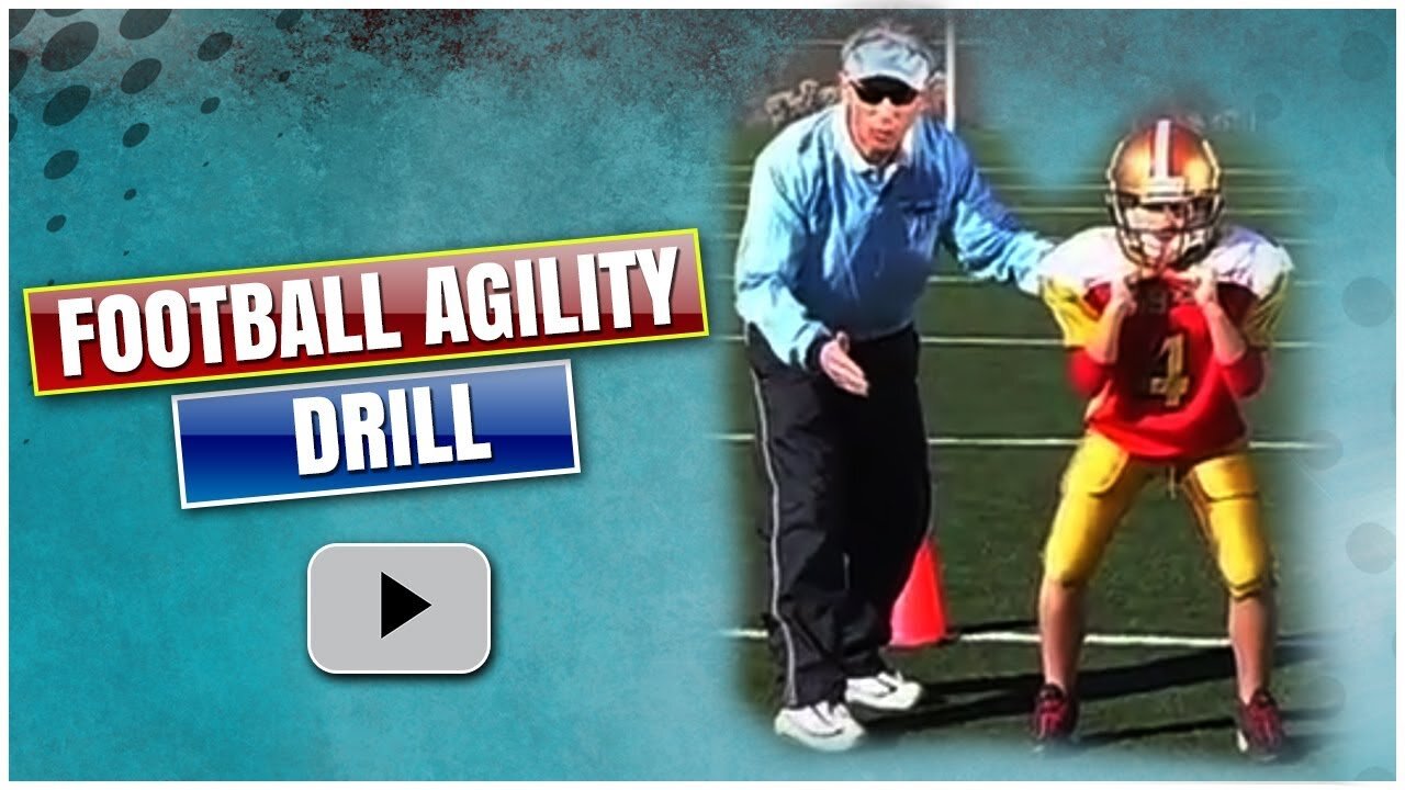 Fundamentals of Youth Football - Movement and Agility Drill - Coach Jeff Scurran