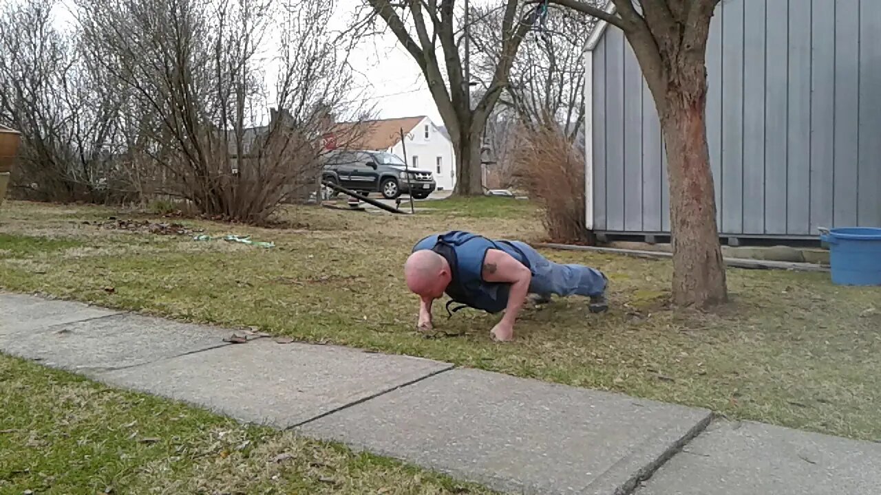 Isometric Challenge 3 Minute With A 20 Weight Vest