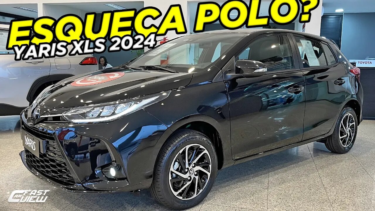 NOVO TOYOTA YARIS XLS 2024 COM TETO SOLAR E MOTOR ASPIRADO +CARO QUE HB20, POLO E 208 É BOA OPÇÃO?