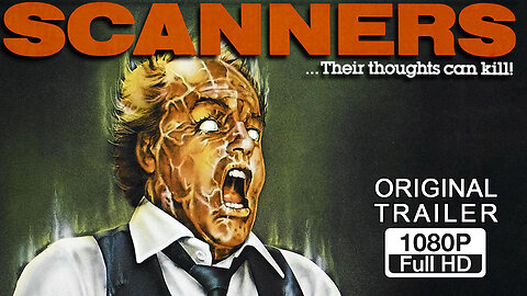 🍿 Scanners - (1981) ORIGINAL TRAILER - HD 1080p 🍿