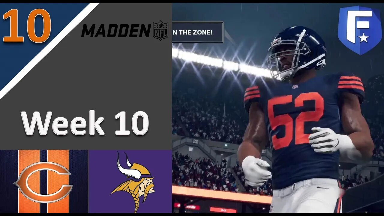 #10 Down to the Wire l Madden 21 Chicago Bears Franchise