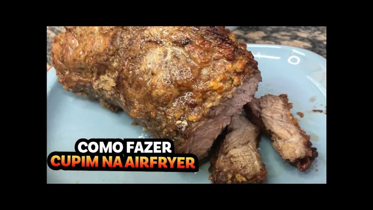 COMO FAZER CUPIM NA AIRFRYER [ Rápido, Barato, Facil]