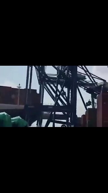 TURKEY - CARGO SHIP TAKES OUT PORT IN TURKEY LEAVE THE WORLD BEHIND - BALTIMORE MARYLAND BRIDGE??? #RUMBLETAKEOVER #RUMBLE THIS IS SPREADING GUYS