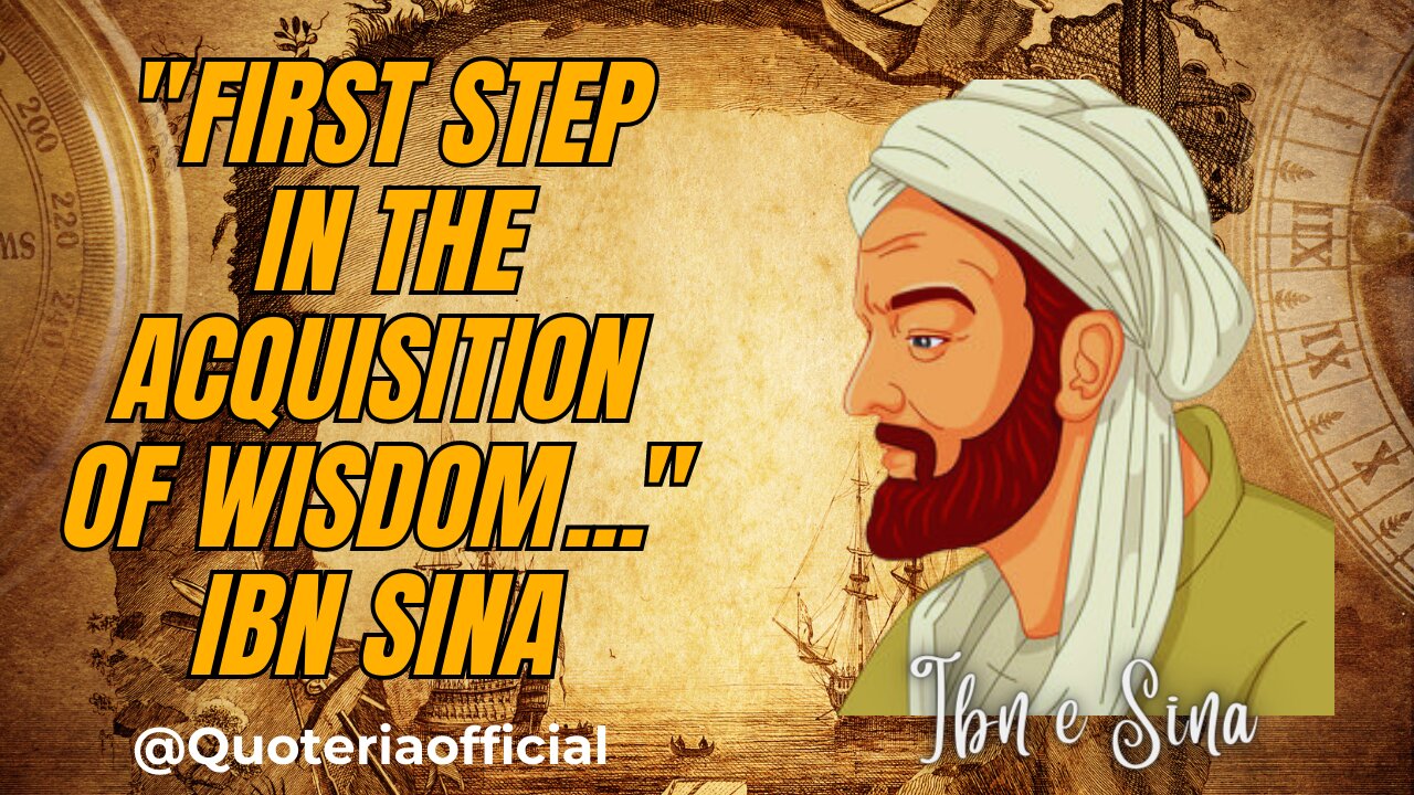 IBN SINA: 30 Wisdom Engaging, Life Fulfilling Quotes | IBN SINA 30: Intellectual Heritage Treasure..