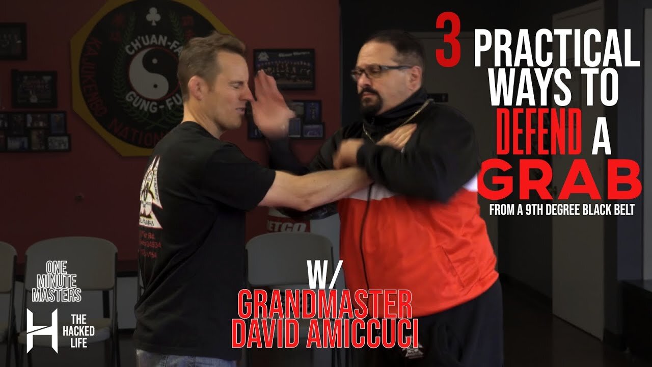 GM David Amicucci : Lapel Grab Self Defense