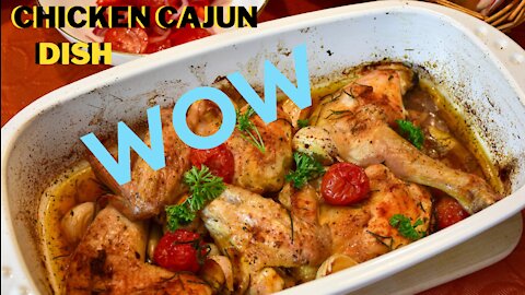 Creamy Cajun Chicken Recipe