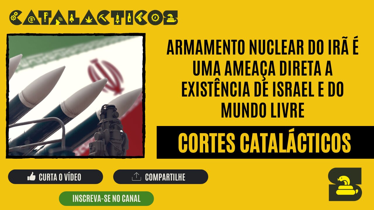 [CORTES] ARMAMENTO NUCLEAR DO IRÃ é uma AMEAÇA DIRETA a EXISTÊNCIA DE ISRAEL e DO MUNDO LIVRE