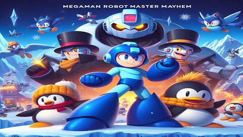 ⭐👉 Megaman Robot Master Mayhem | MUGEN Games