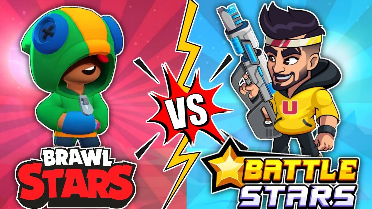 BRAWL STAR VS BATTLE STAR